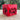 Detail of the bio-mechanical surface texture and color contrast on the Compleation Cube