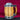 Hand holding the fantasy tankard koozie demonstrating ergonomic handle and real-world size